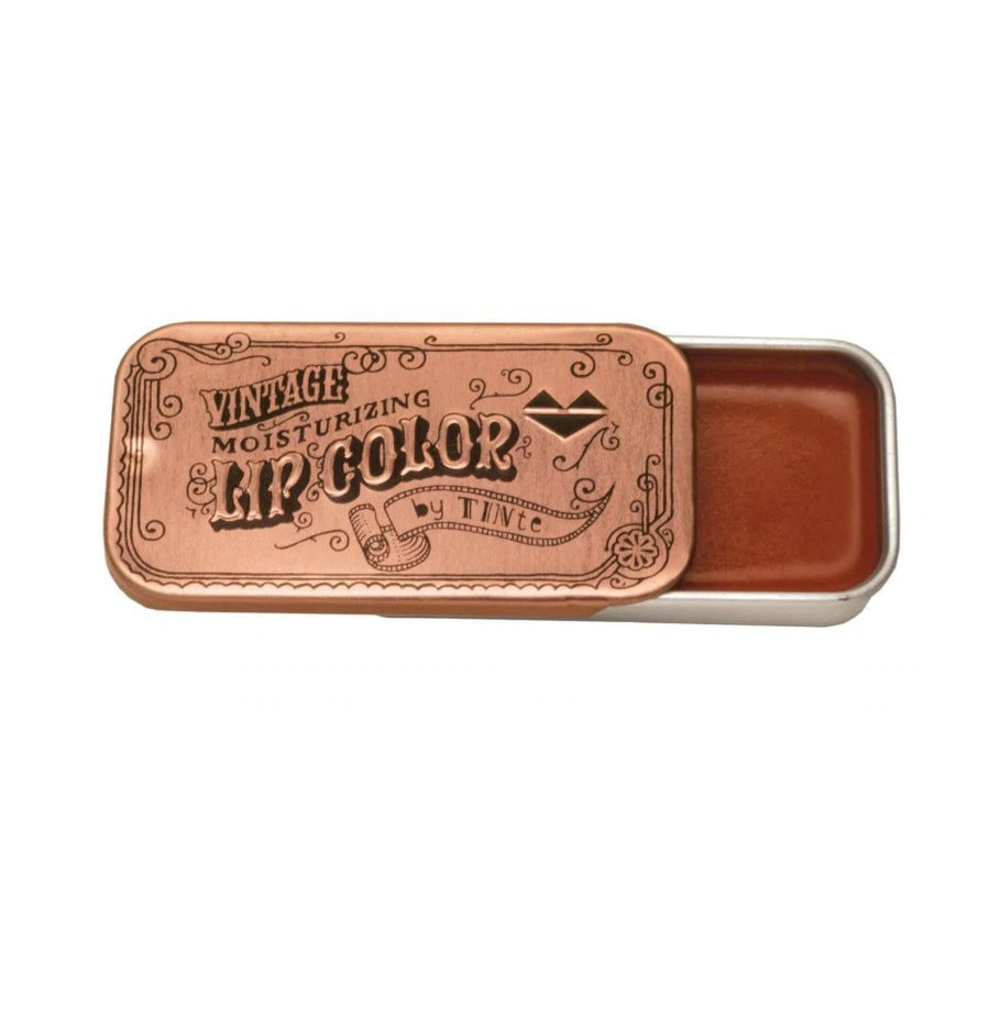 Vintage Slider Tin Moisturizing Flavored Lip Color | Peaches & Cream Vintage Slider Tin Moisturizing Flavored Lip Color | Peaches & Cream