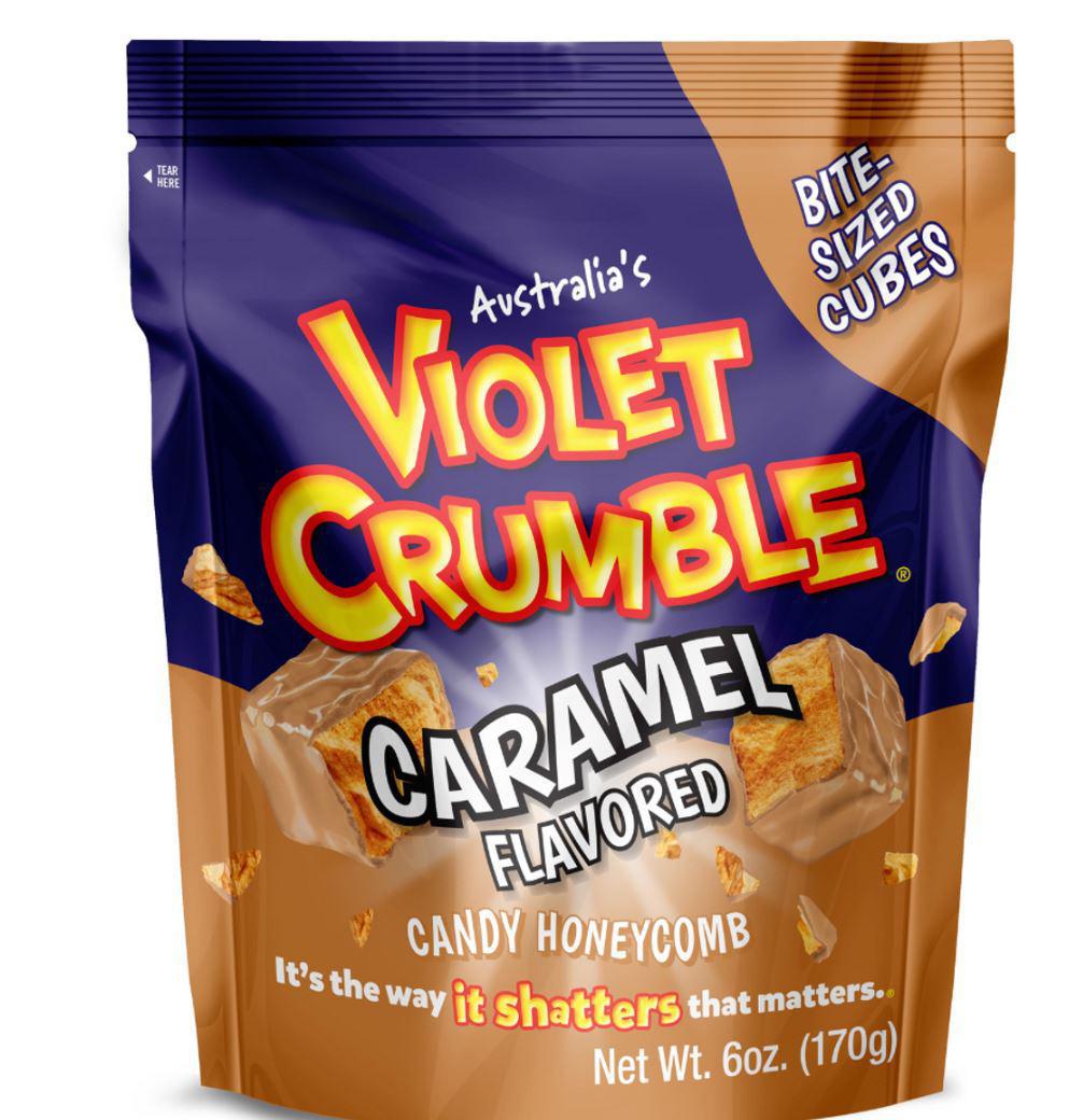 Violet Crumble Bite Size Caramel Cubes