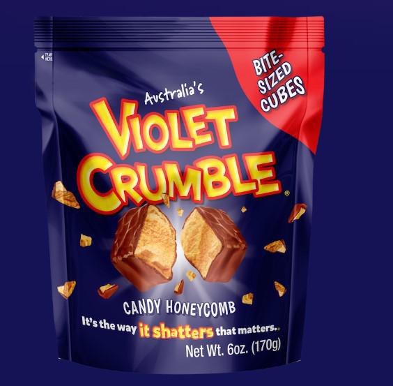 Violet Crumble Bite Size Chunks Violet Crumble Bite Size Chunks
