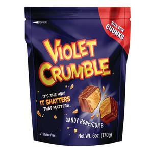 Violet Crumble Bite Size Chunks Violet Crumble Bite Size Chunks