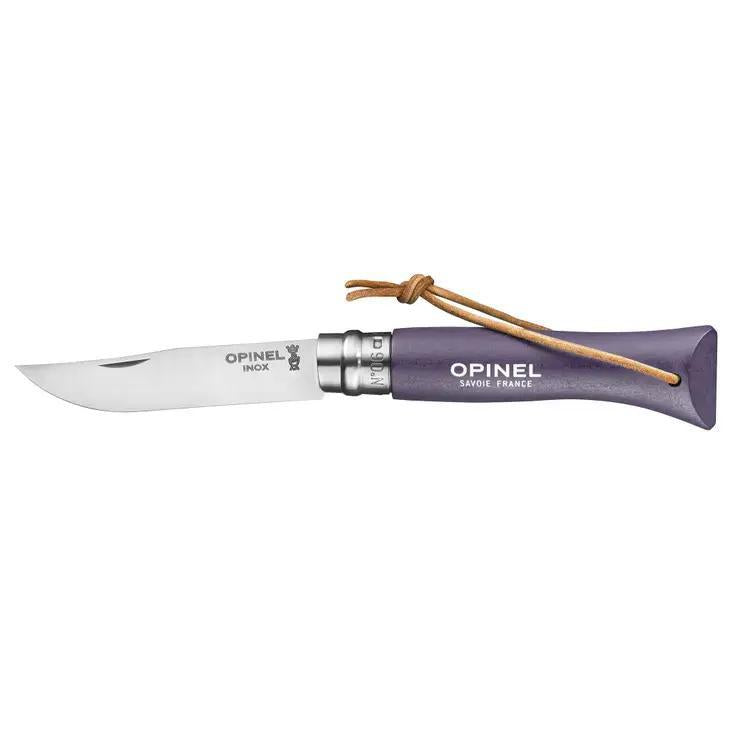 Opinel Colorama Stainless Folding Knife No.06 Violet