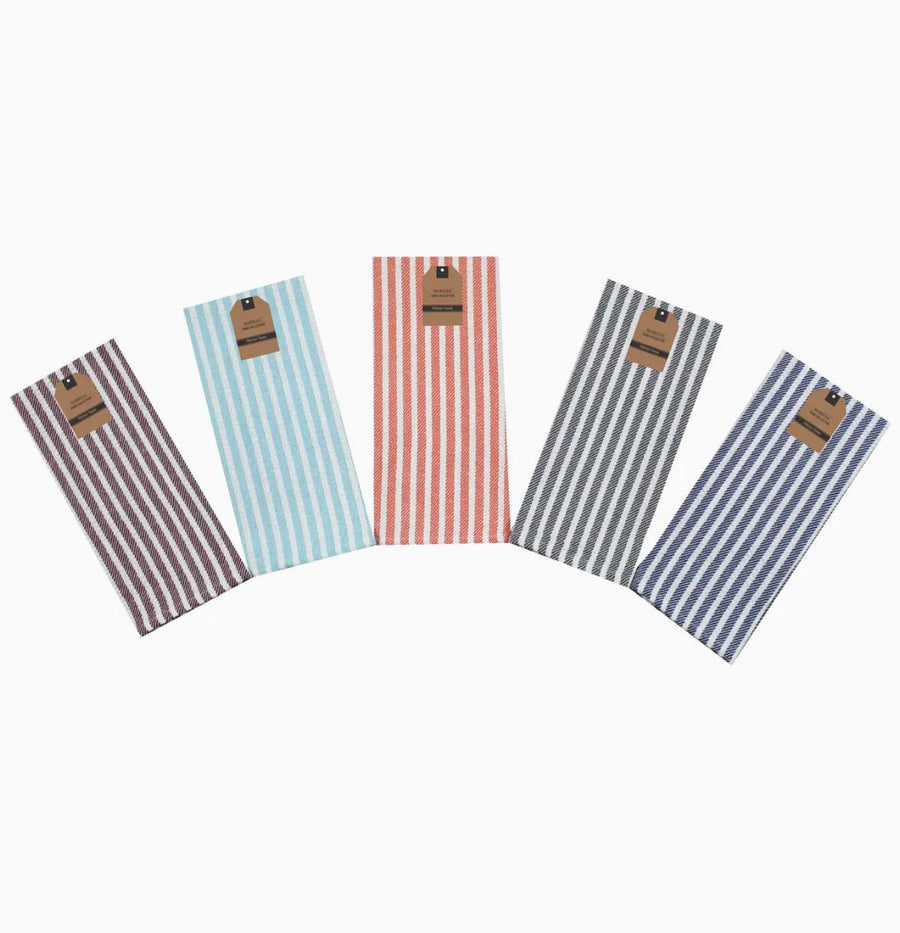 Waffle Stripe Kitchen Towel – 100% Cotton Waffle Stripe Kitchen Towel – 100% Cotton