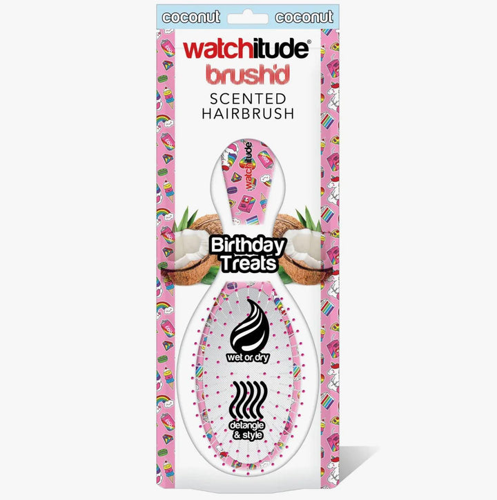 Watchitude Brush'd Scented Hairbrush | Birthday Treats