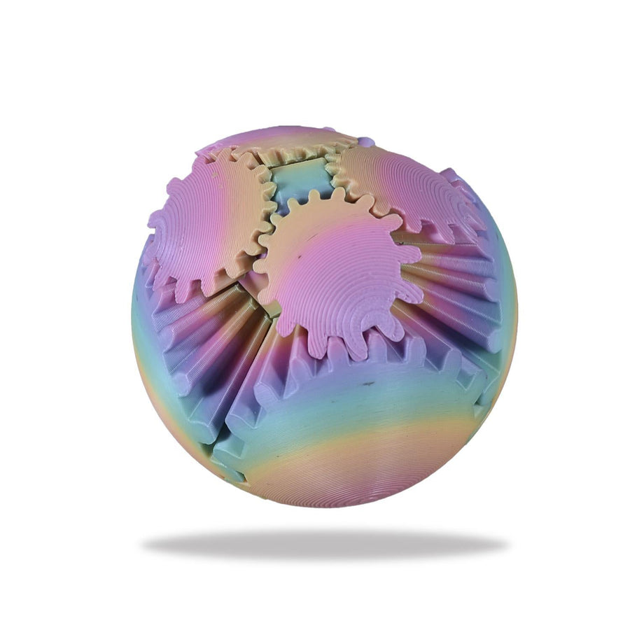 Watchitude Gear Ball - Rainbow - Fidget Toy Watchitude Gear Ball - Rainbow - Fidget Toy