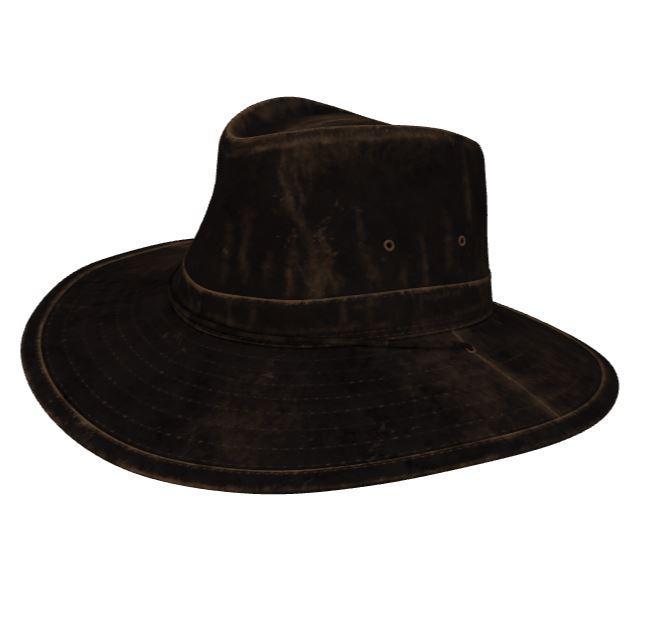 Water-Repellent Outback Hat |Boondocks Brown