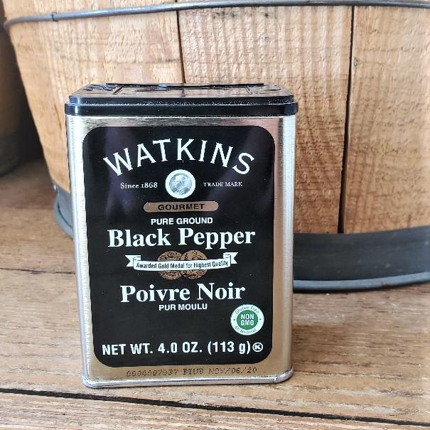Watkins Pure Ground Black Pepper Watkins Pure Ground Black Pepper