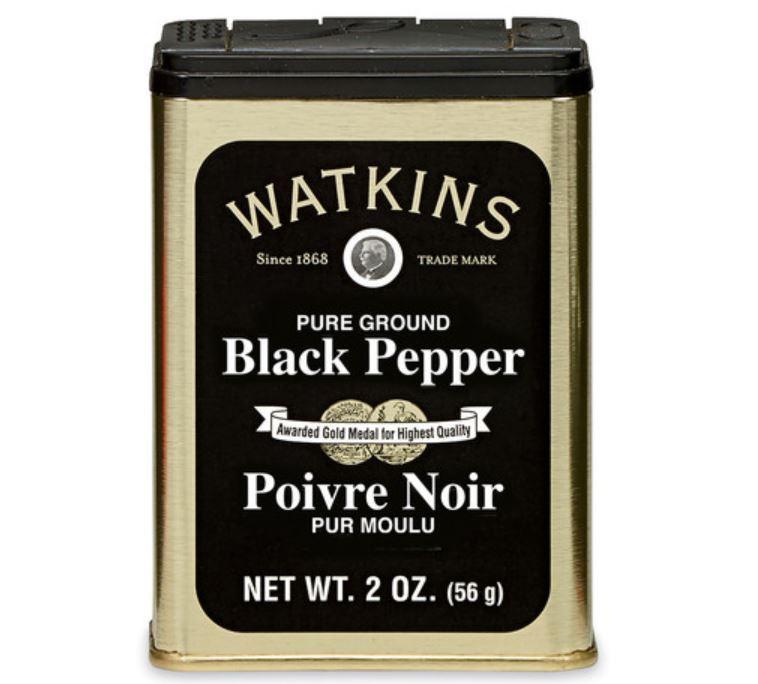 Watkins Pure Ground Black Pepper Watkins Pure Ground Black Pepper
