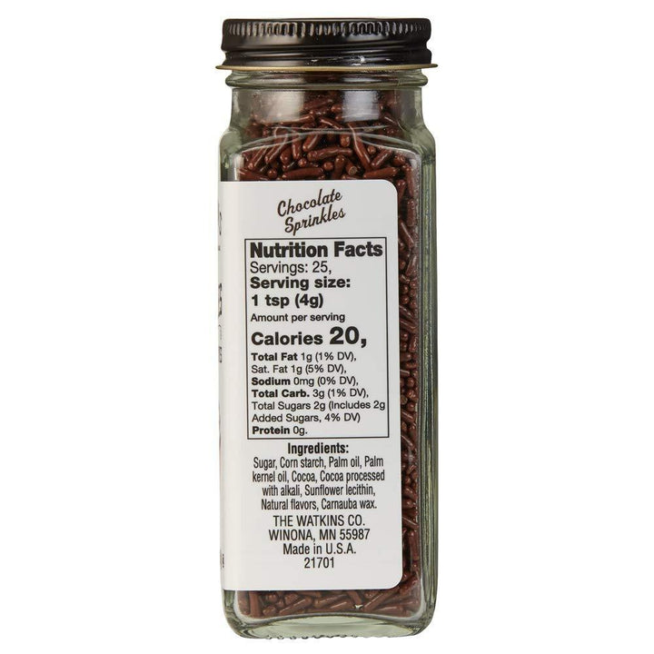 Watkins Sprinkles | Chocolate Watkins Sprinkles | Chocolate