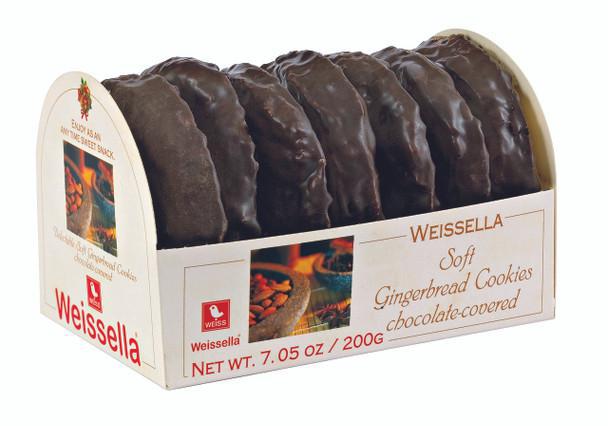 Weiss Weissella Dark Chocolate Covered Gingerbread Oblaten