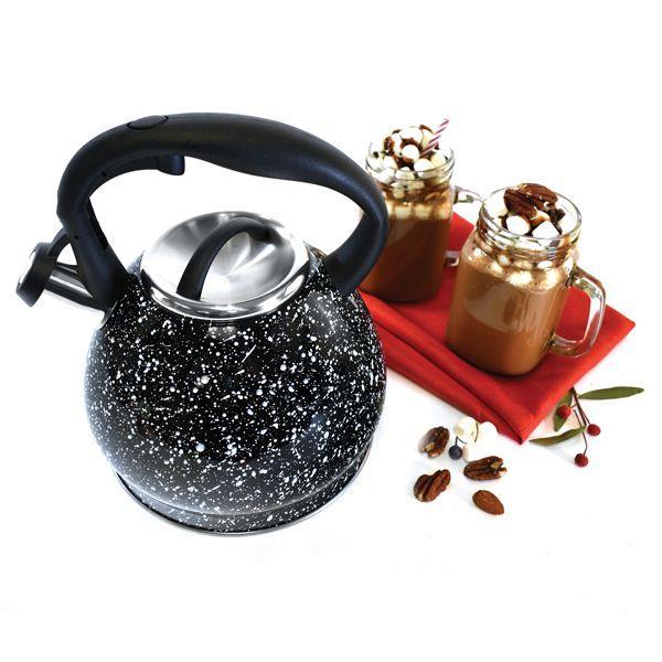 Whistling Black Tea Kettle Stainless Steel Whistling Black Tea Kettle Stainless Steel
