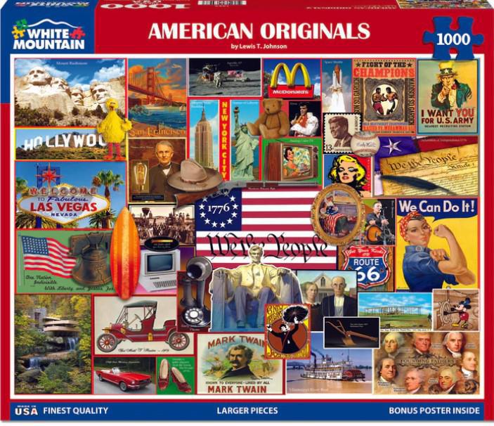 White Mountain  Jigsaw Puzzle | American Originals