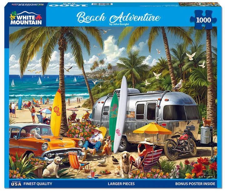 White Mountain  Jigsaw Puzzle | Beach Adventure White Mountain  Jigsaw Puzzle | Beach Adventure