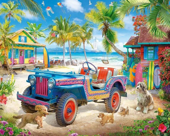 White Mountain  Jigsaw Puzzle | Beach Escape White Mountain  Jigsaw Puzzle | Beach Escape