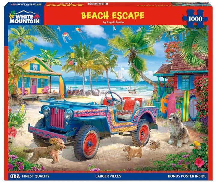 White Mountain  Jigsaw Puzzle | Beach Escape White Mountain  Jigsaw Puzzle | Beach Escape