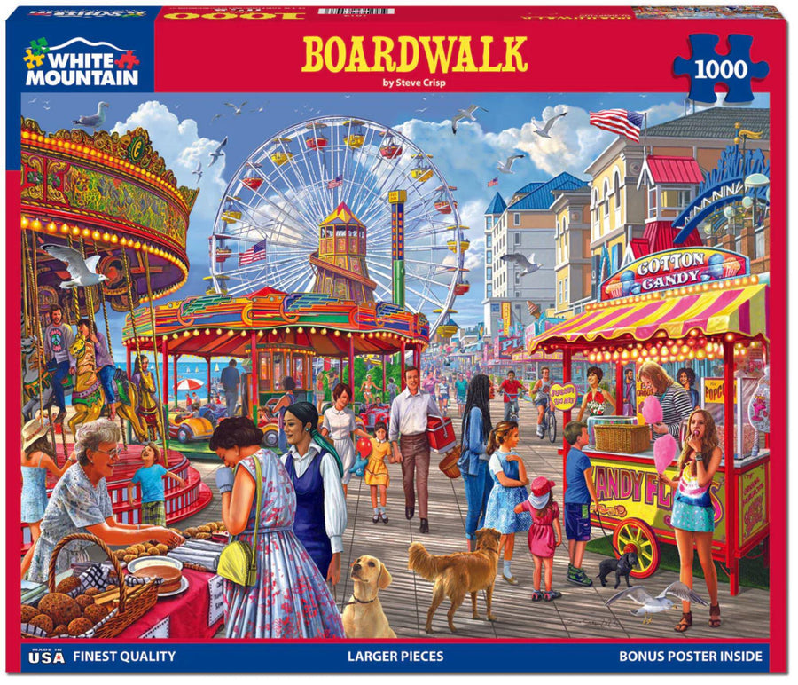 White Mountain Jigsaw Puzzle | Boardwalk 1000 Piece