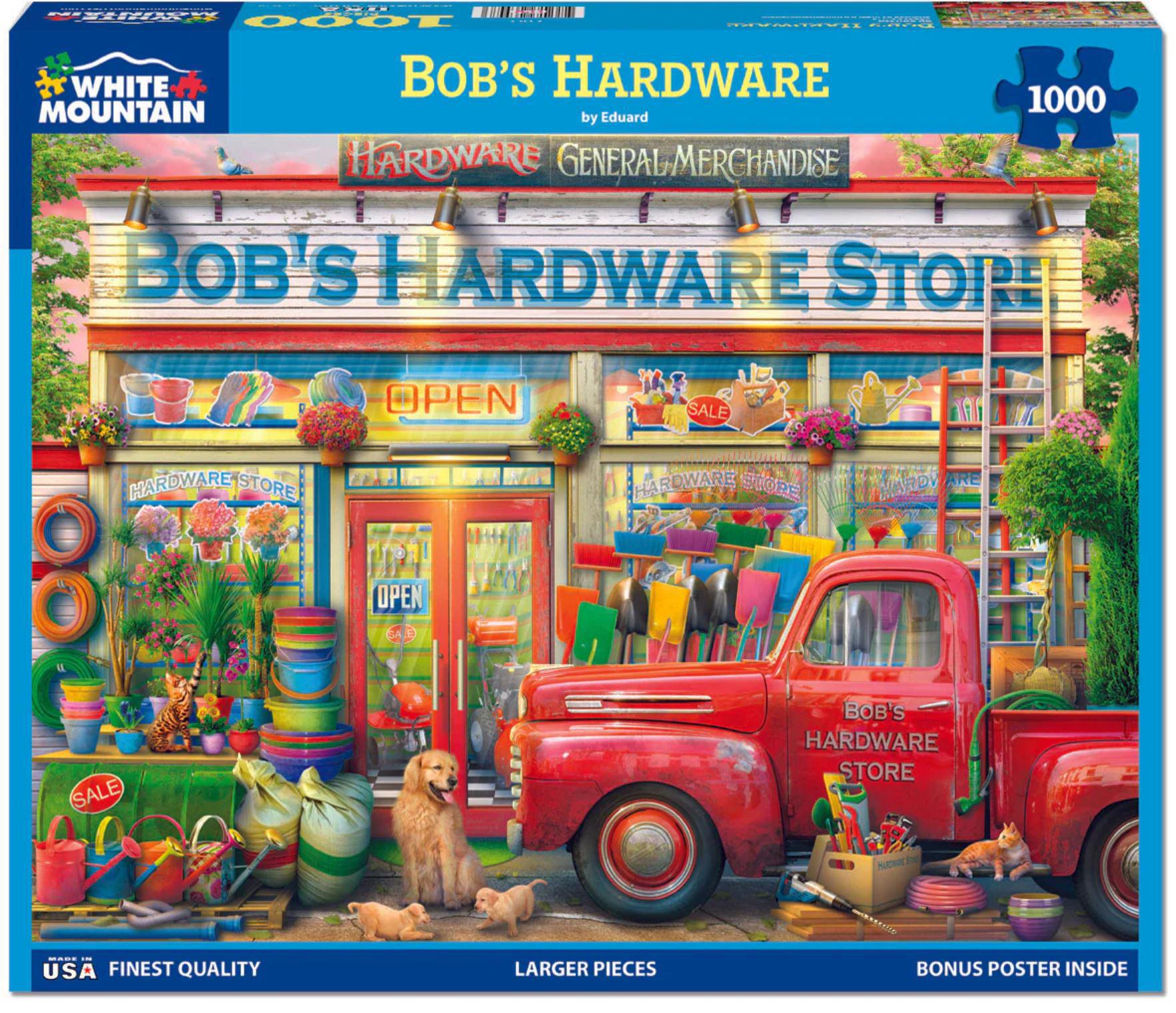White Mountain Jigsaw Puzzle | Bob's Hardware 1000 Piece