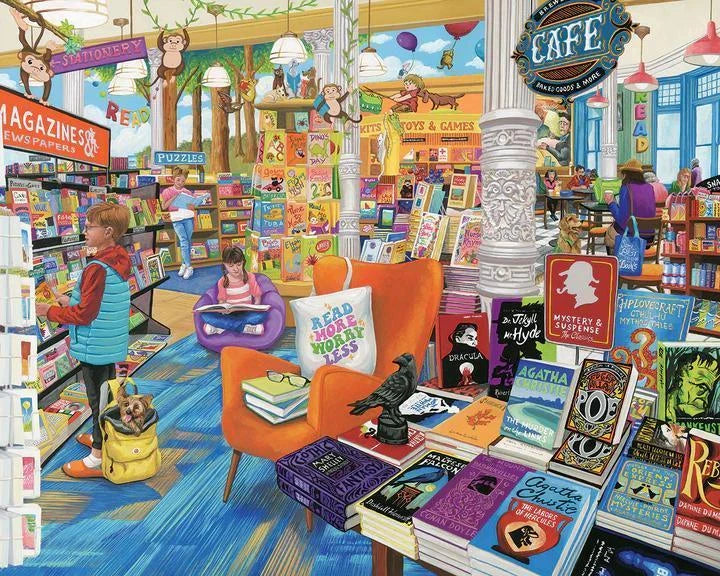 White Mountain  Jigsaw Puzzle | Cafe Bookstore White Mountain  Jigsaw Puzzle | Cafe Bookstore