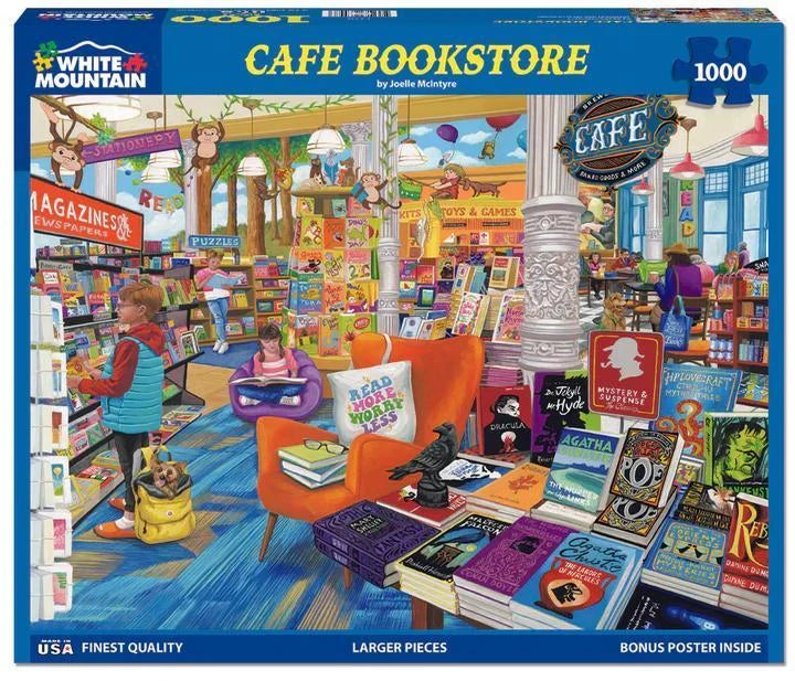 White Mountain  Jigsaw Puzzle | Cafe Bookstore White Mountain  Jigsaw Puzzle | Cafe Bookstore