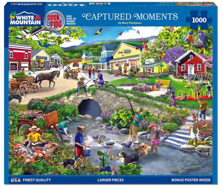 White Mountain  Jigsaw Puzzle | Captured Moments Seek & Find