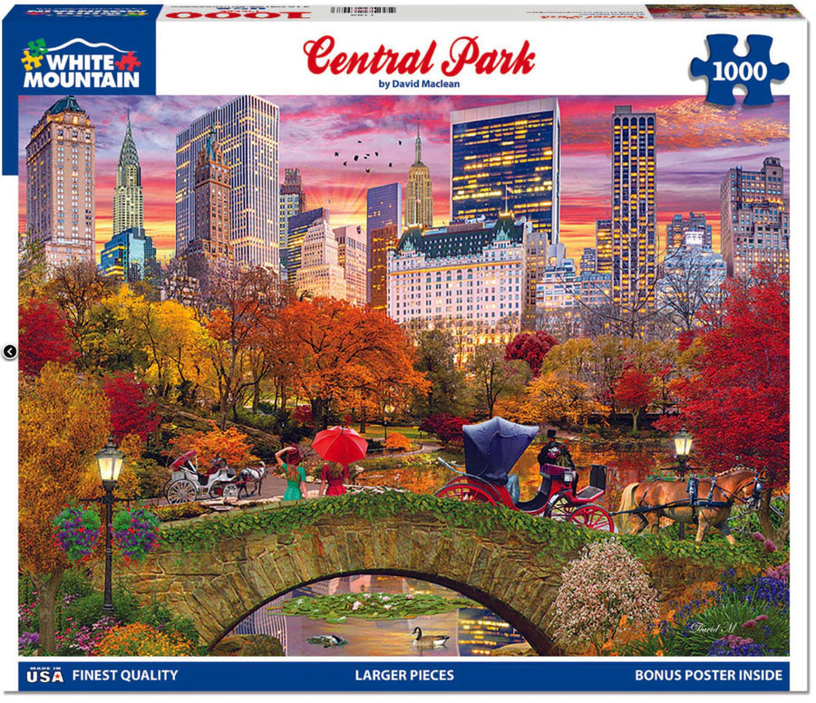 White Mountain Jigsaw Puzzle | Central Park 1000 Piece