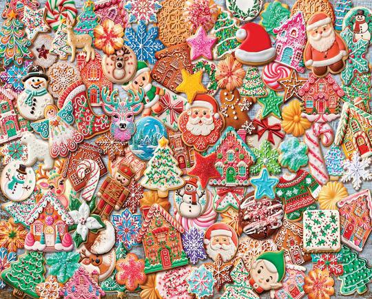 White Mountain  Jigsaw Puzzle | Christmas Cookie White Mountain  Jigsaw Puzzle | Christmas Cookie