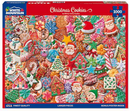 White Mountain  Jigsaw Puzzle | Christmas Cookie White Mountain  Jigsaw Puzzle | Christmas Cookie