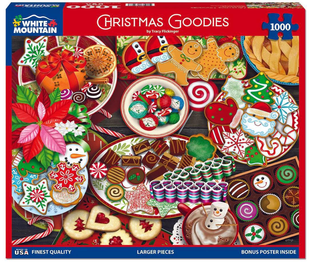 White Mountain  Jigsaw Puzzle | Christmas Goodies White Mountain  Jigsaw Puzzle | Christmas Goodies