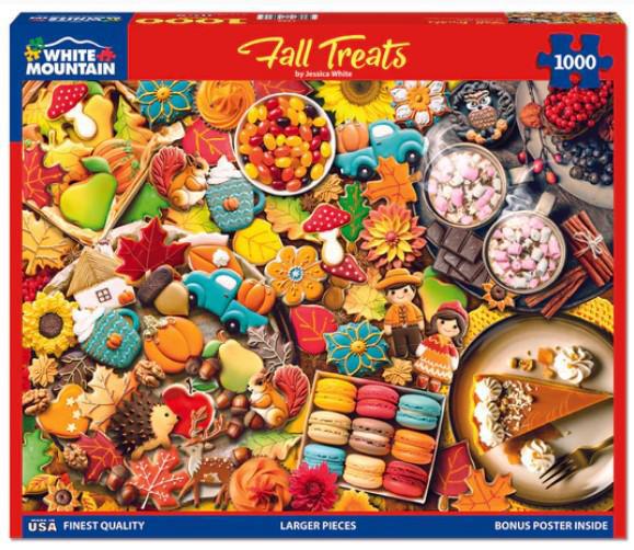 White Mountain Jigsaw Puzzle | Fall Treats