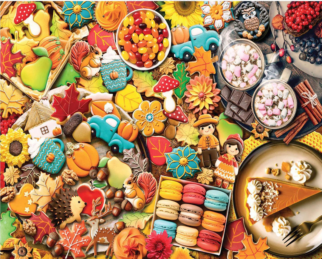 White Mountain Jigsaw Puzzle | Fall Treats