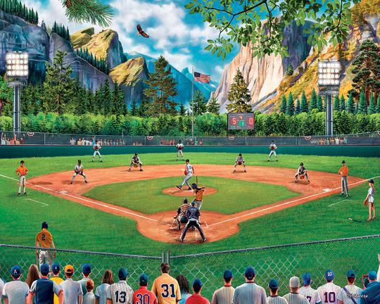 White Mountain  Jigsaw Puzzle | Field of Dreams White Mountain  Jigsaw Puzzle | Field of Dreams