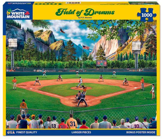 White Mountain  Jigsaw Puzzle | Field of Dreams White Mountain  Jigsaw Puzzle | Field of Dreams