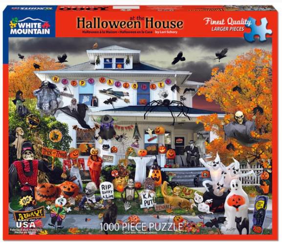 White Mountain Jigsaw Puzzle | Halloween at the House