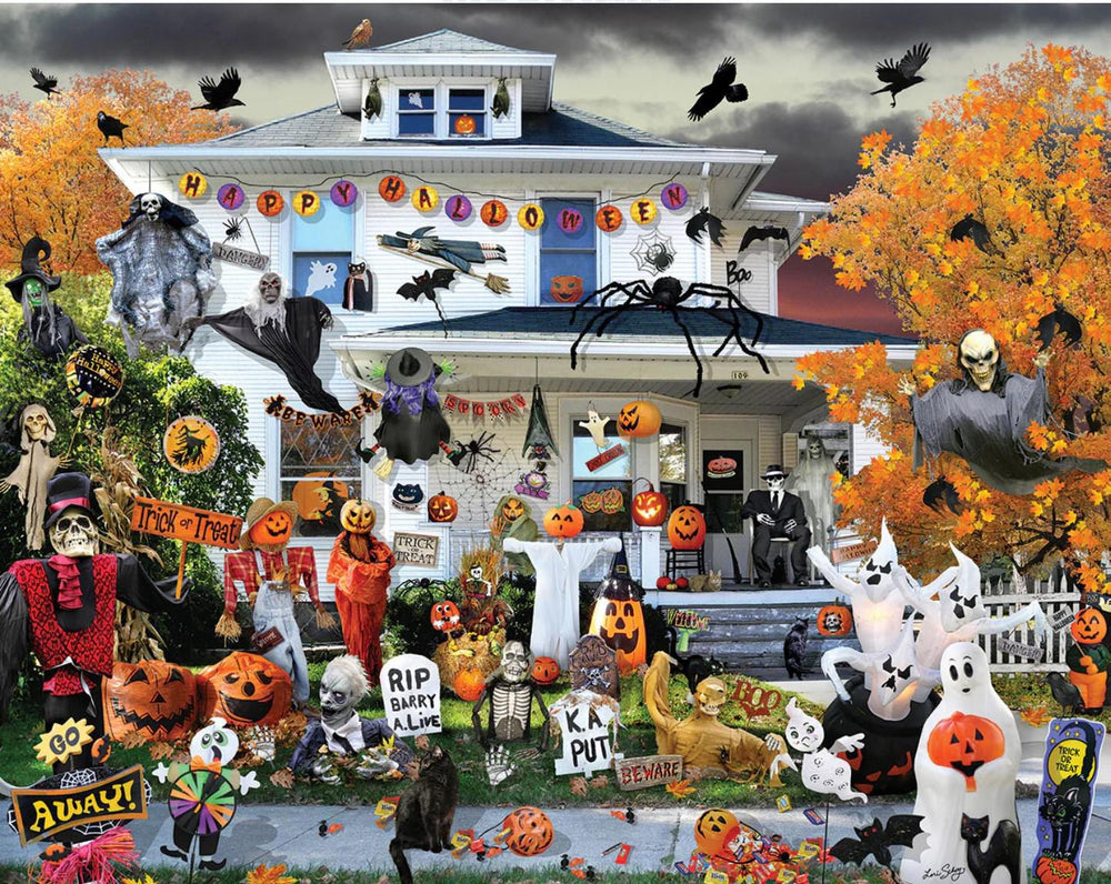 White Mountain Jigsaw Puzzle | Halloween at the House