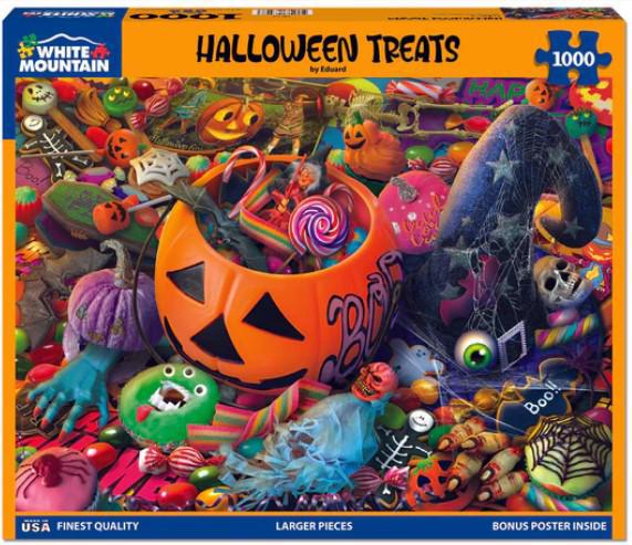 White Mountain Jigsaw Puzzle | Halloween Treats