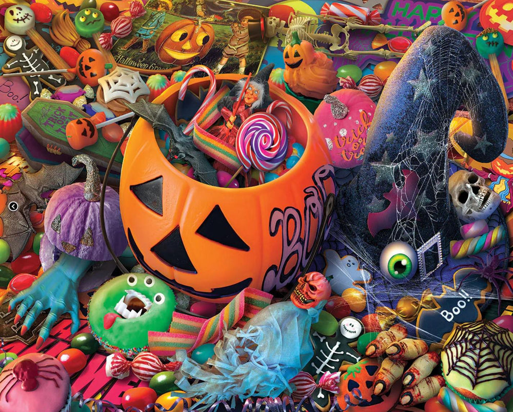 White Mountain Jigsaw Puzzle | Halloween Treats