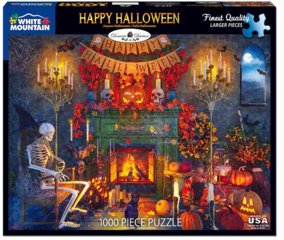 White Mountain Jigsaw Puzzle | Happy Halloween