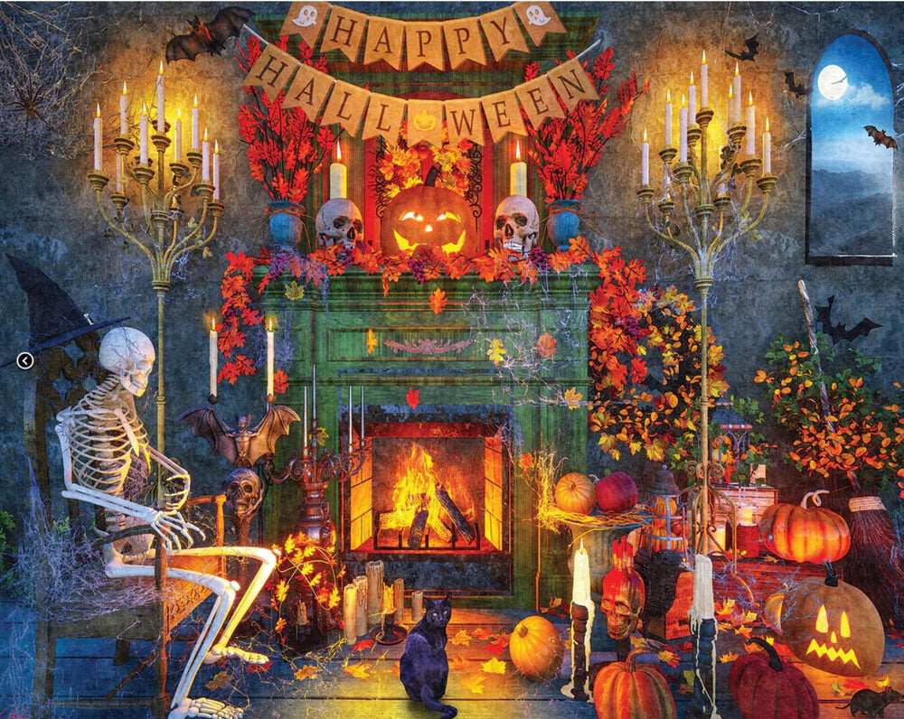 White Mountain Jigsaw Puzzle | Happy Halloween