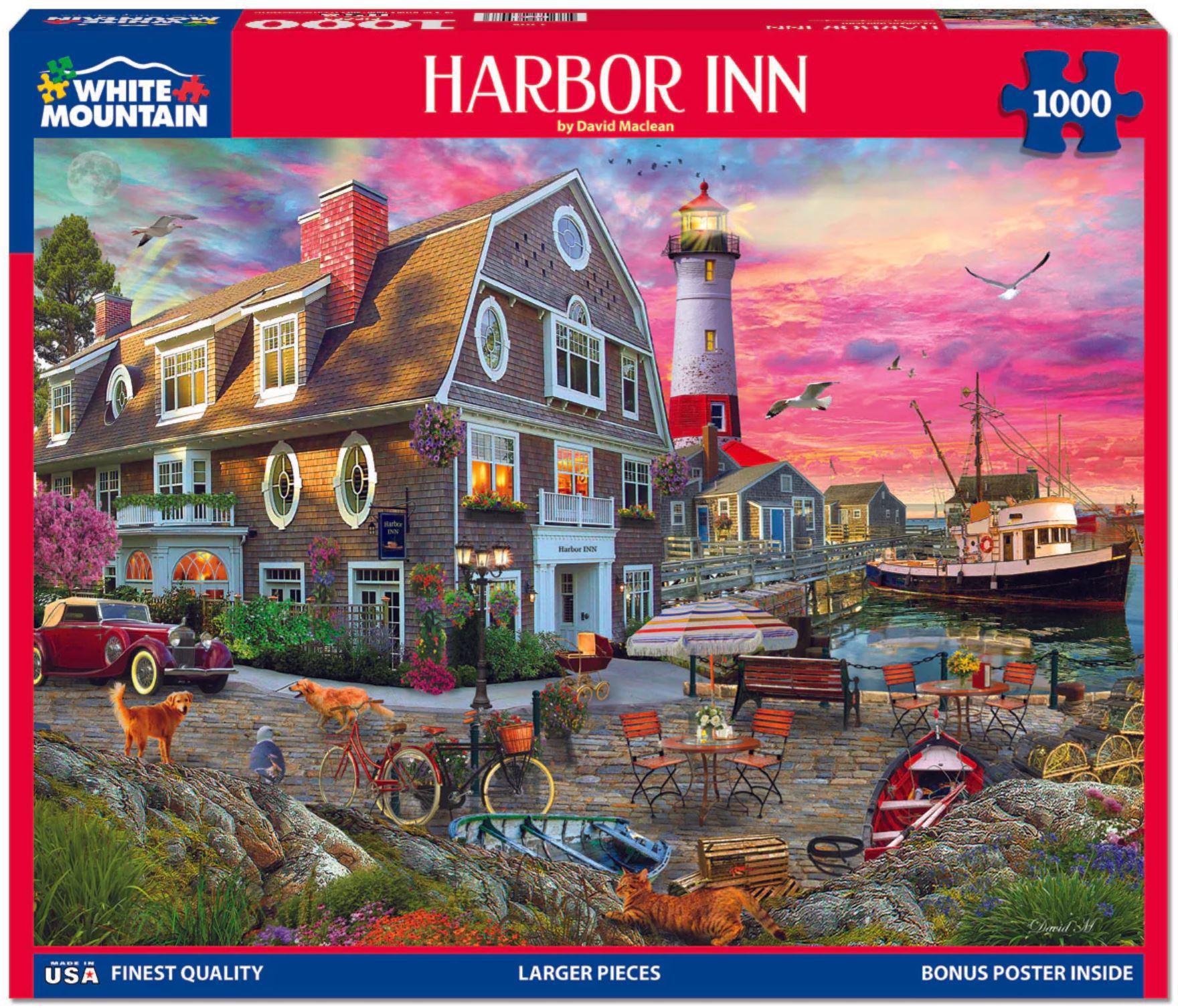 White Mountain Jigsaw Puzzle | Harbor Inn 1000 Piece