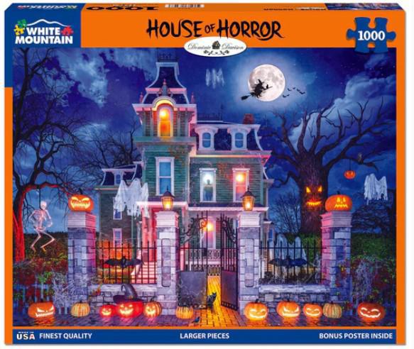 White Mountain Jigsaw Puzzle | House of Horror