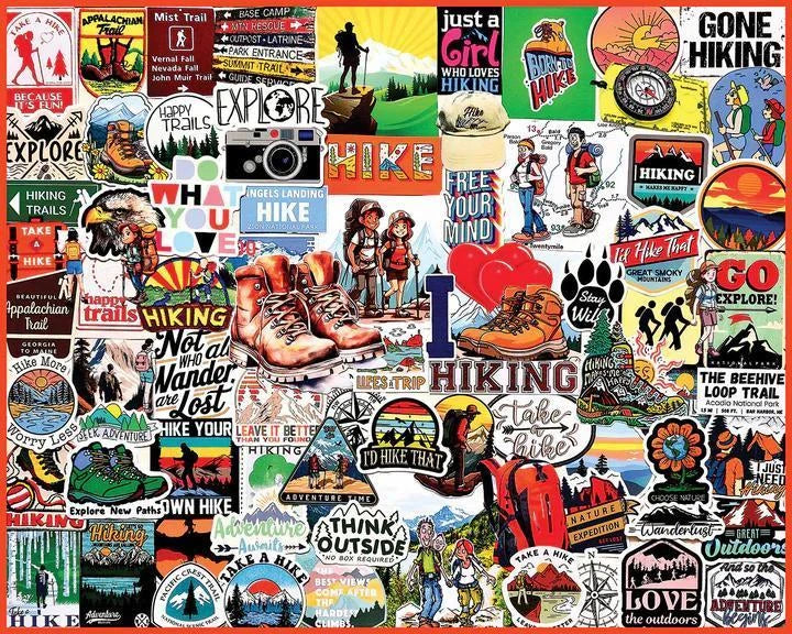 White Mountain  Jigsaw Puzzle | I Love Hiking White Mountain  Jigsaw Puzzle | I Love Hiking