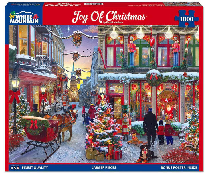 White Mountain  Jigsaw Puzzle | Joy of Christmas White Mountain  Jigsaw Puzzle | Joy of Christmas