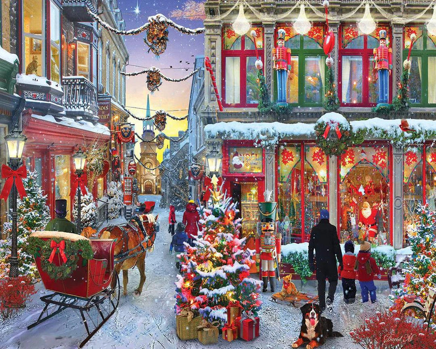 White Mountain  Jigsaw Puzzle | Joy of Christmas White Mountain  Jigsaw Puzzle | Joy of Christmas