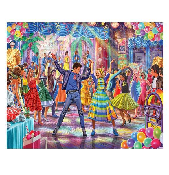 White Mountain Jigsaw Puzzle | Let's Dance 1000 Piece White Mountain Jigsaw Puzzle | Let's Dance 1000 Piece