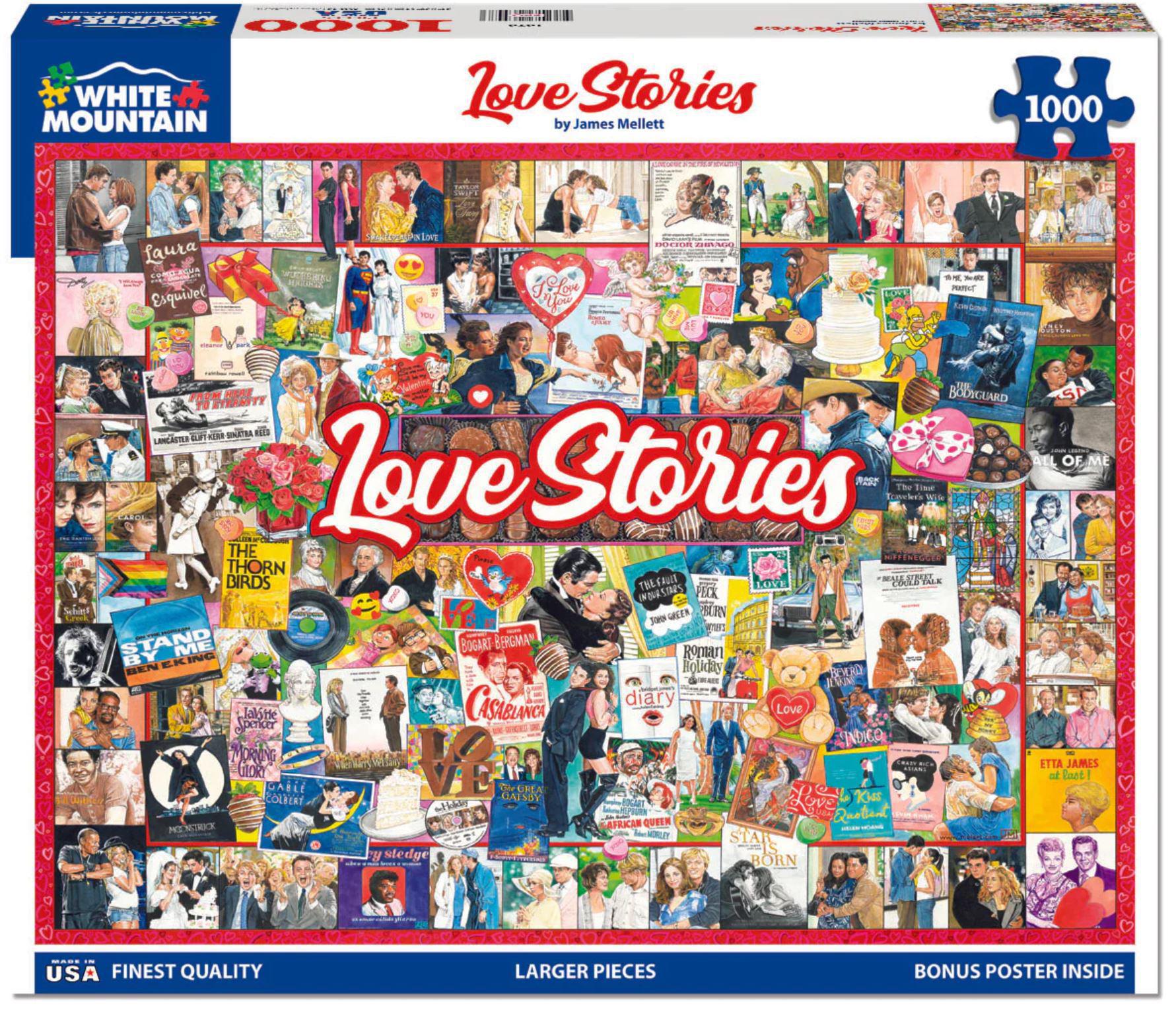 White Mountain Jigsaw Puzzle | Love Stories 1000 Piece