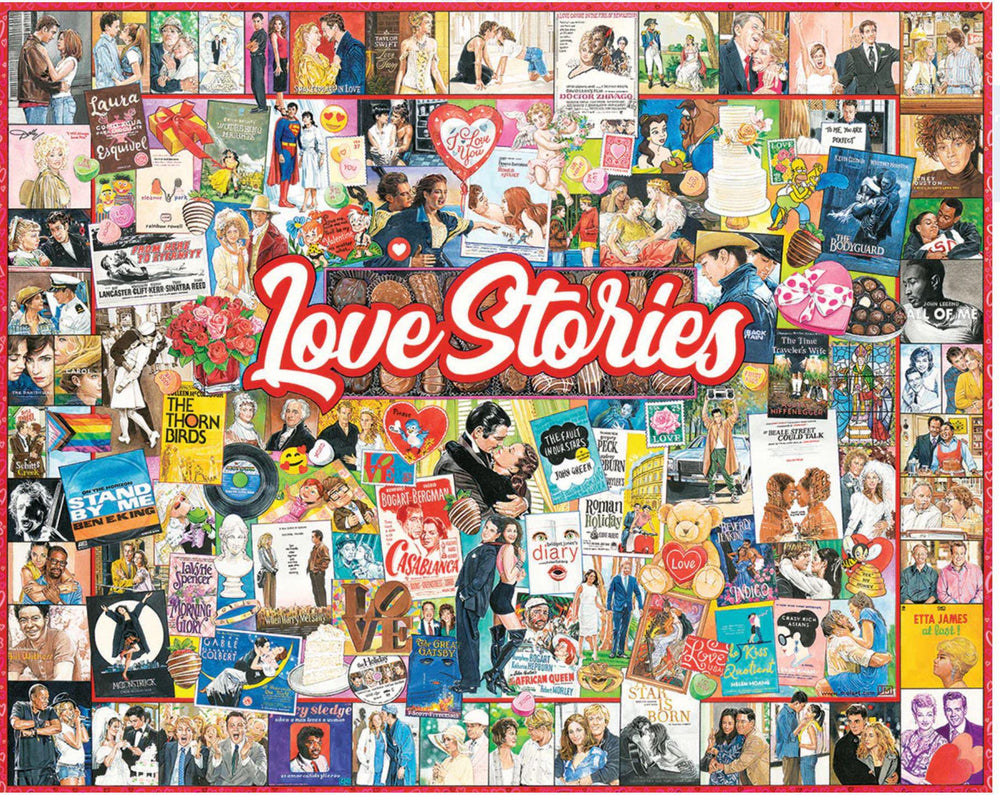 White Mountain Jigsaw Puzzle | Love Stories 1000 Piece