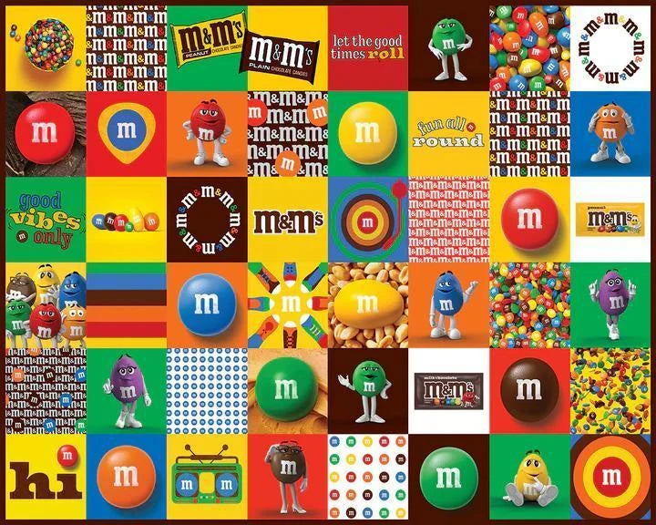 White Mountain  Jigsaw Puzzle | M&M'S Fun White Mountain  Jigsaw Puzzle | M&M'S Fun
