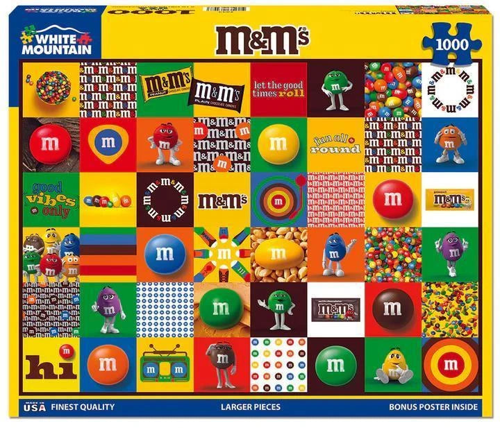 White Mountain  Jigsaw Puzzle | M&M'S Fun White Mountain  Jigsaw Puzzle | M&M'S Fun