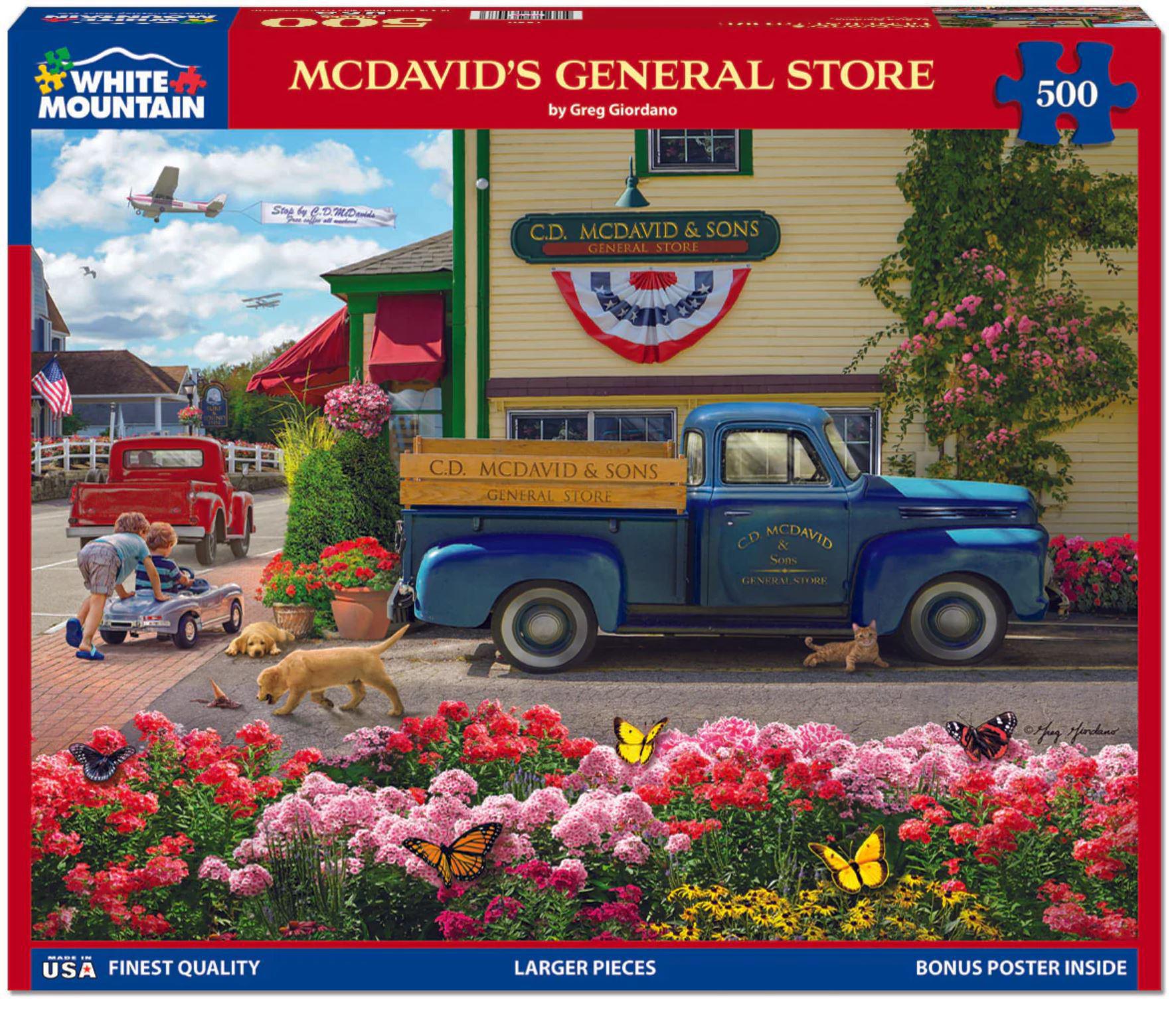 White Mountain Jigsaw Puzzle | McDavid’s General Store 500 Piece