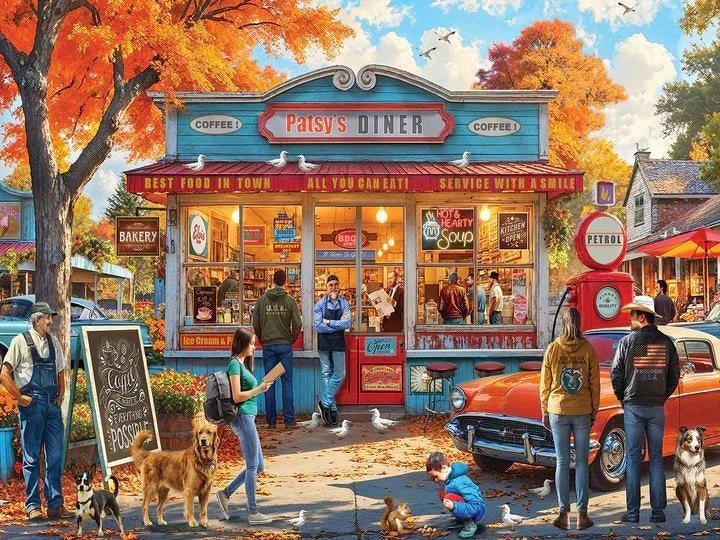 White Mountain  Jigsaw Puzzle | Patsy’s Diner White Mountain  Jigsaw Puzzle | Patsy’s Diner