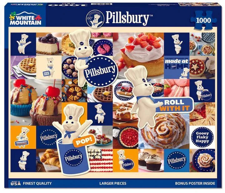 White Mountain  Jigsaw Puzzle | Pillsbury White Mountain  Jigsaw Puzzle | Pillsbury